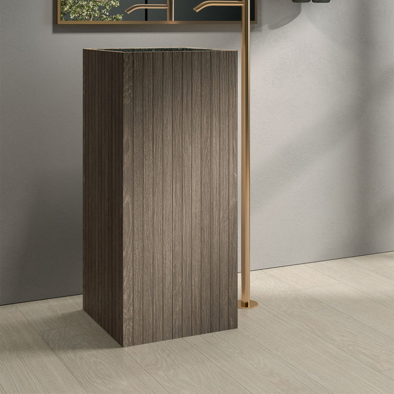 Rami Rectified Field Wood Look Porcelain Tiles 8x40 Porcelain Rectified 8x48 Tiles — 3