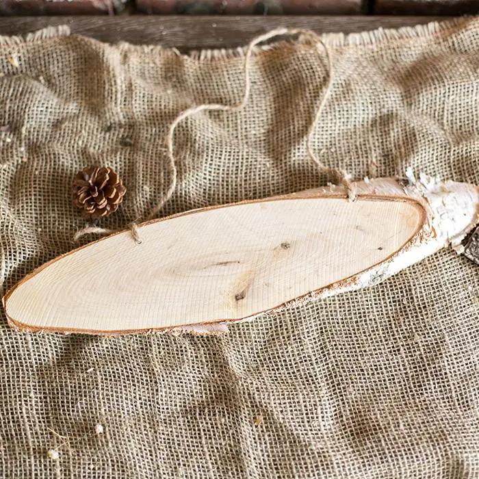 Birch Wood Solid Wood Sign Board by RusticReach