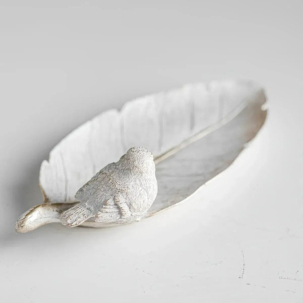 Bird Feather Storage Box Home Decoration, non- contact by House Of Avana