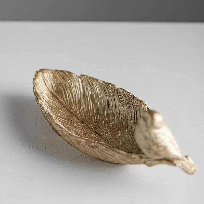 Bird Feather Storage Box Home Decoration, non- contact by House Of Avana