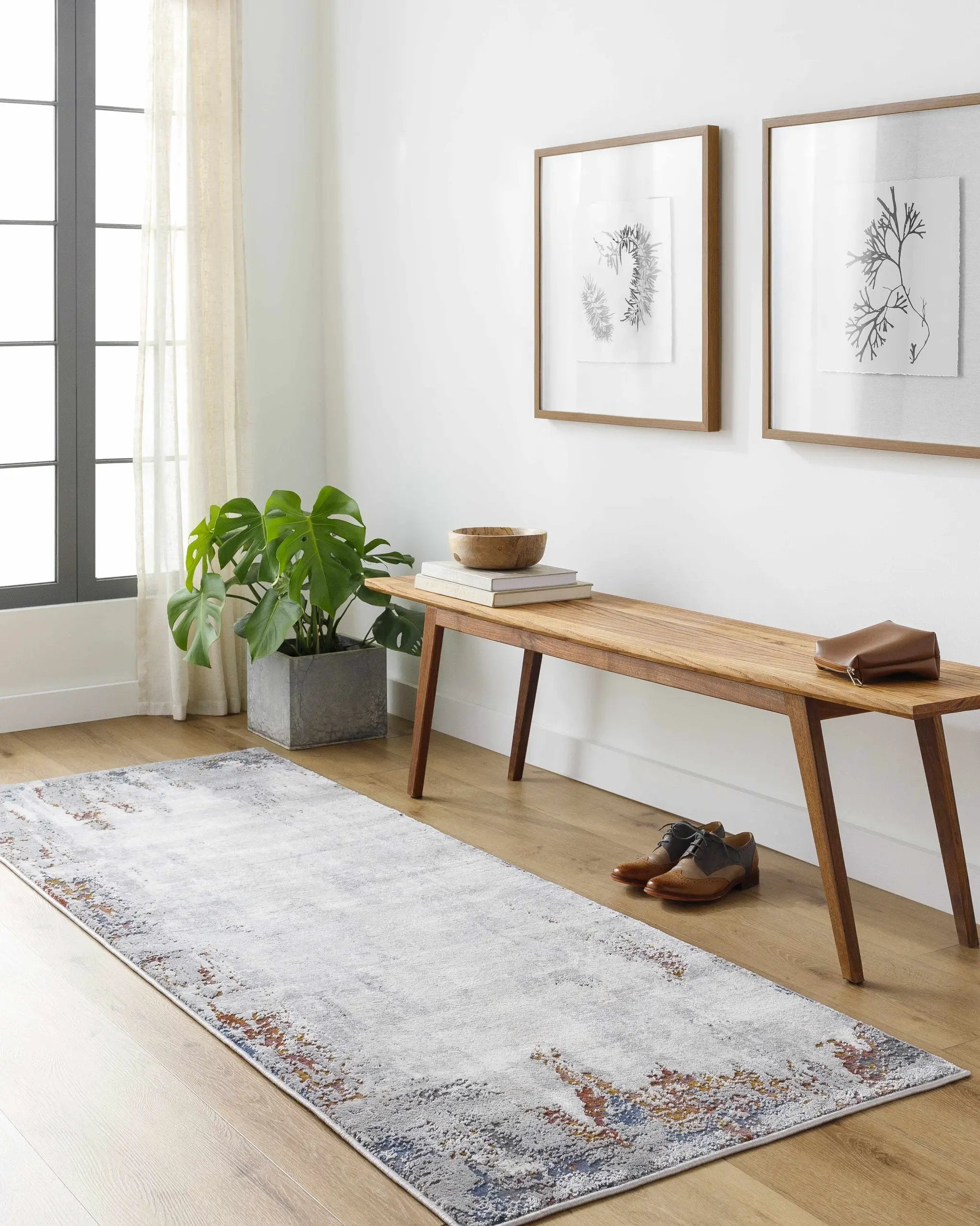 Bitton Faux Silk Rug - Clearance by Boutique Rugs