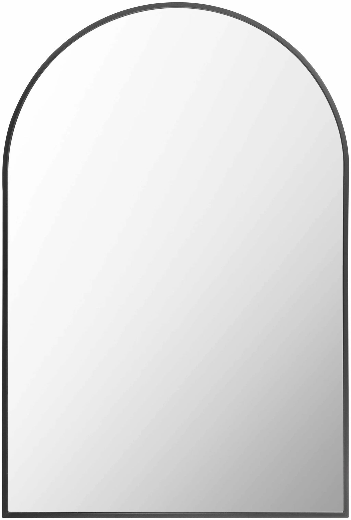 Brembilla Black Frame Mirror by Boutique Rugs