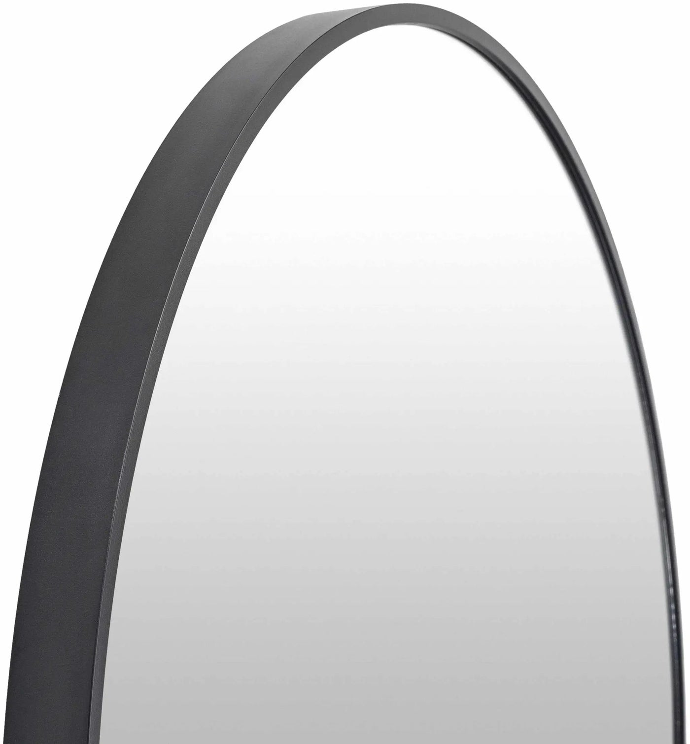 Brembilla Black Frame Mirror by Boutique Rugs