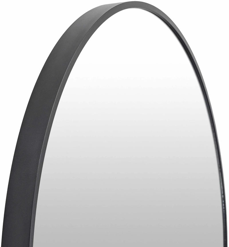 Brembilla Black Frame Mirror by Boutique Rugs