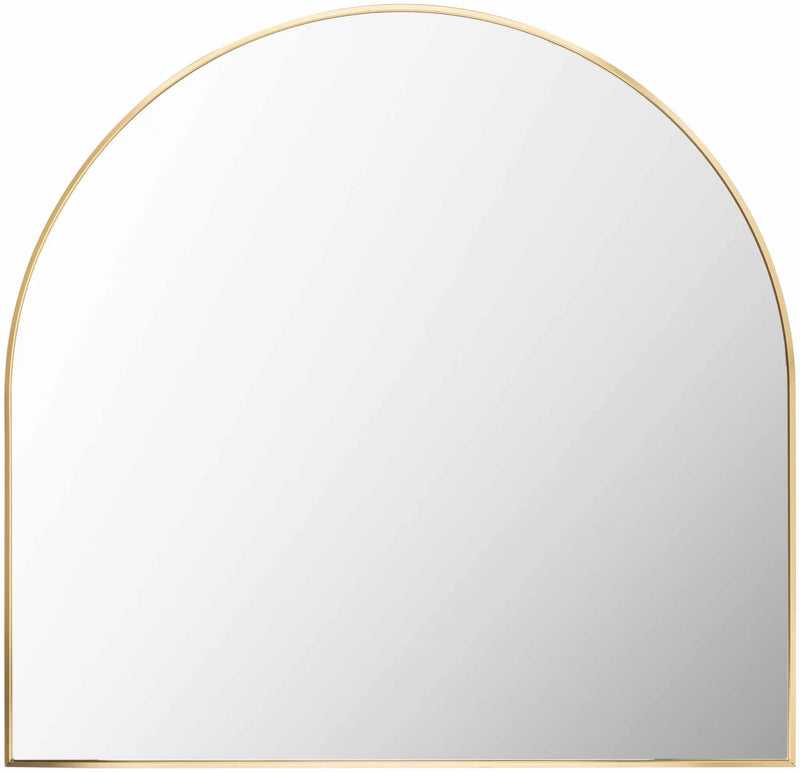 Brembilla Gold Modern Mirror by Boutique Rugs