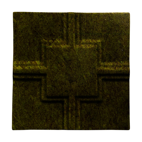 Black Glossy Link Ceramic Accent Tiles 6x6