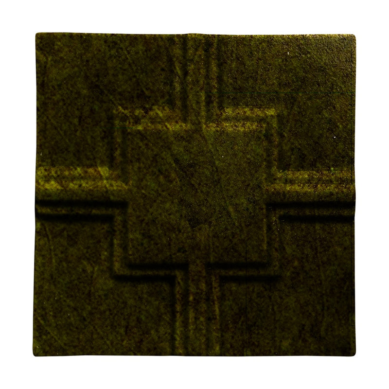 Black Glossy Link Ceramic Accent Tiles 6x6