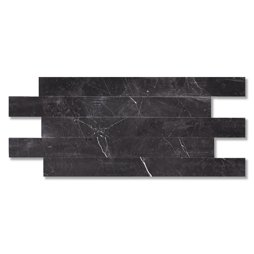 Black Honed Marble Tiles 4x48 Marble Honed 4x36 Tiles