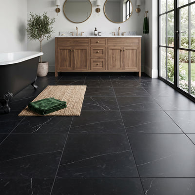Black Kitchen Floor Tiles