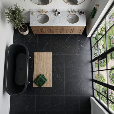 Black Kitchen Floor Tiles