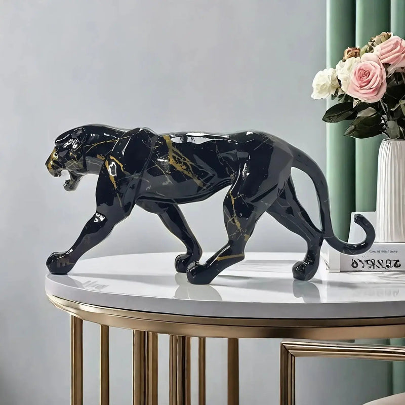 Black Panther Figurine - Inspirational Black by House Of Avana