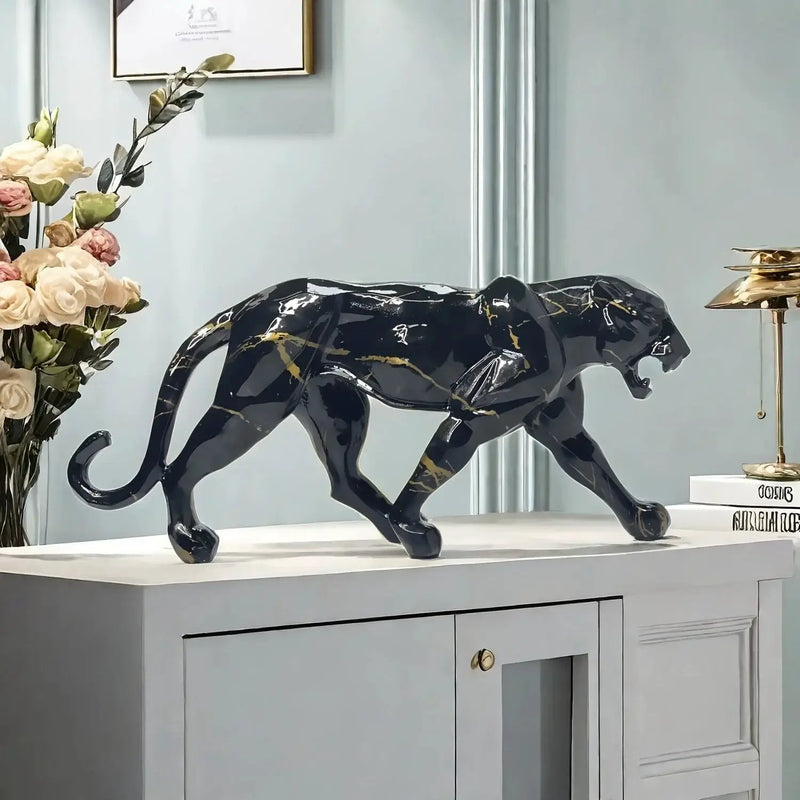 Black Panther Figurine - Inspirational Black by House Of Avana
