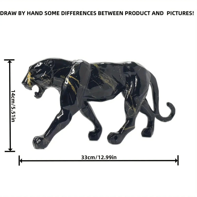 Black Panther Figurine - Inspirational Black by House Of Avana