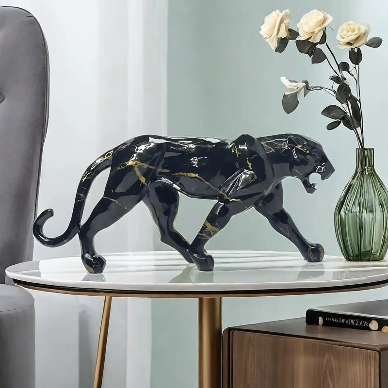 Black Panther Figurine - Inspirational Black by House Of Avana