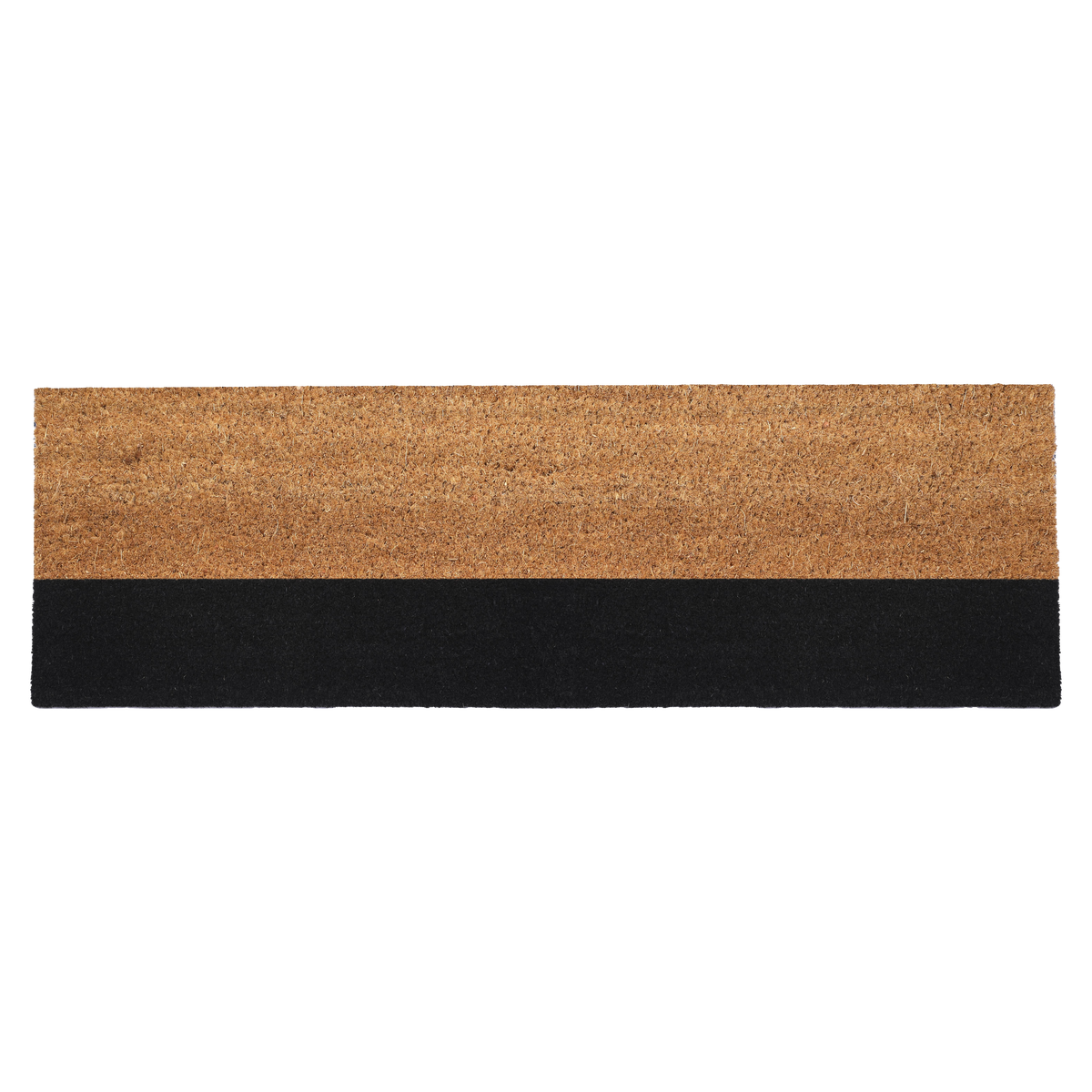Black Belt Coir Doormat by Fab Habitat