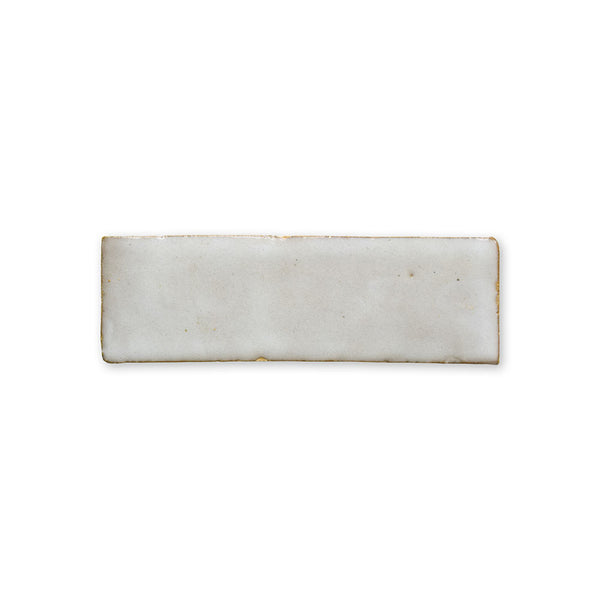 Blanc Fes Glossy Subway Zellige Tiles 2x6