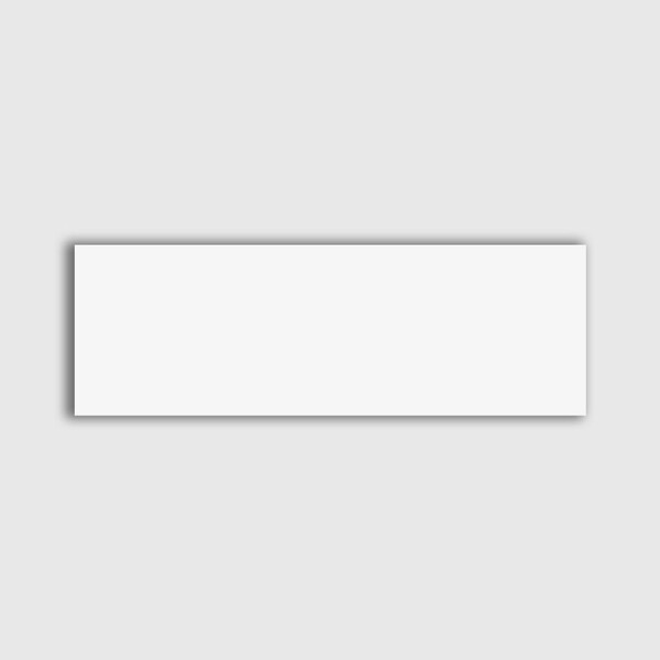 Blanc Glossy Subway Ceramic Tiles 4x12 Ceramic Glossy 4x12 Tiles — 2