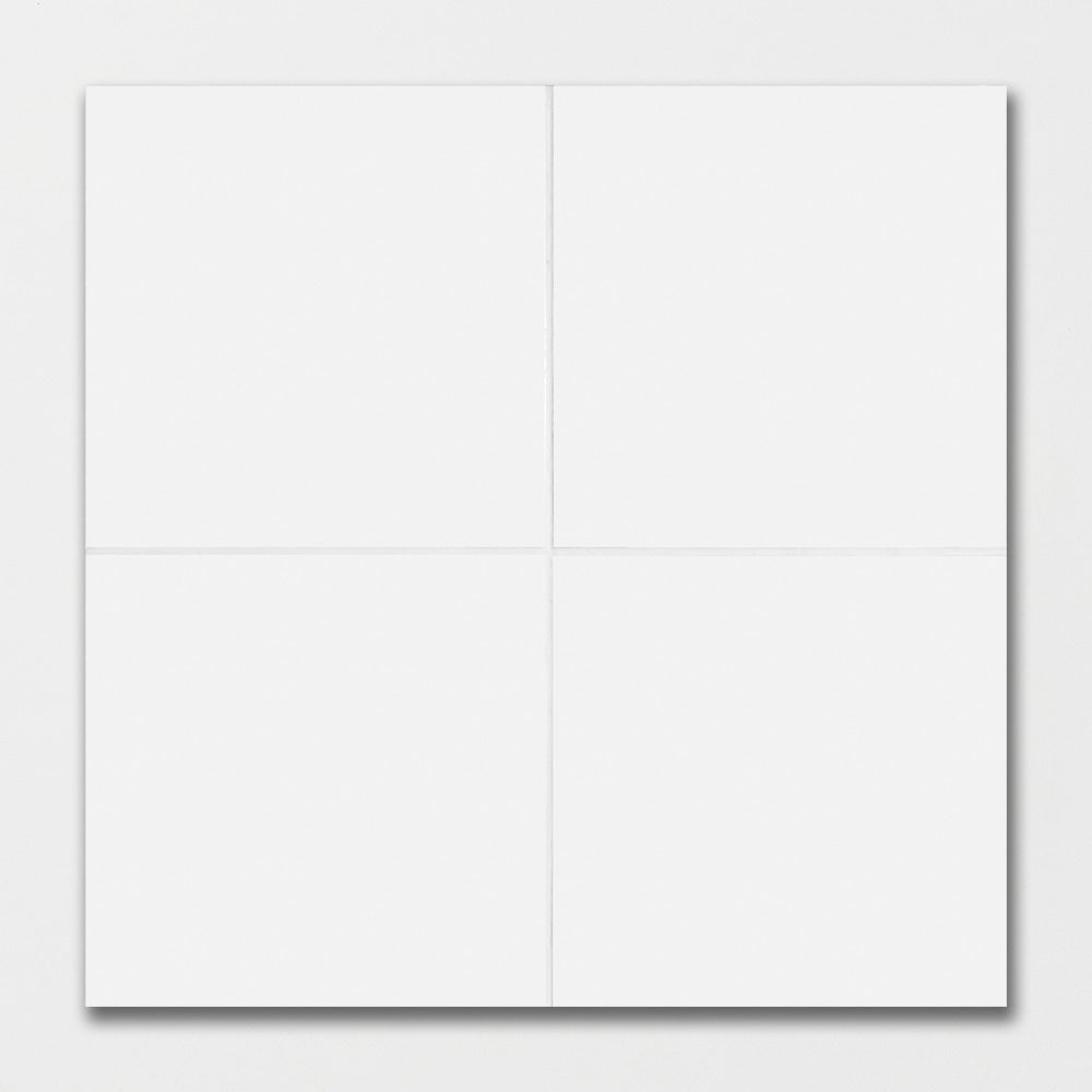 Blanc Matte Ceramic Tiles 6x6 Ceramic Matte 6x6 Tiles — 2