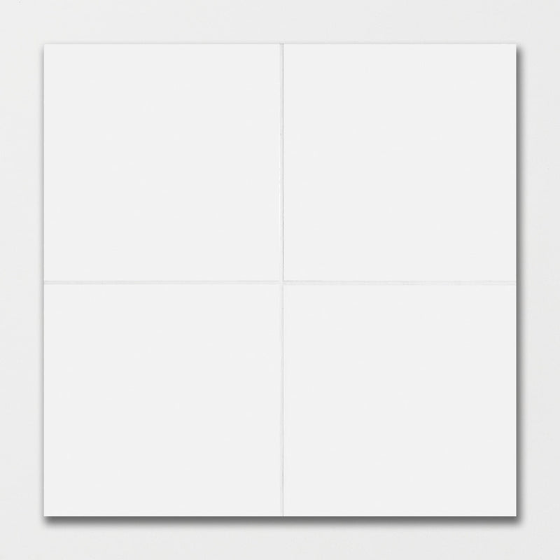 Blanc Matte Ceramic Tiles 6x6 Ceramic Matte 6x6 Tiles — 2
