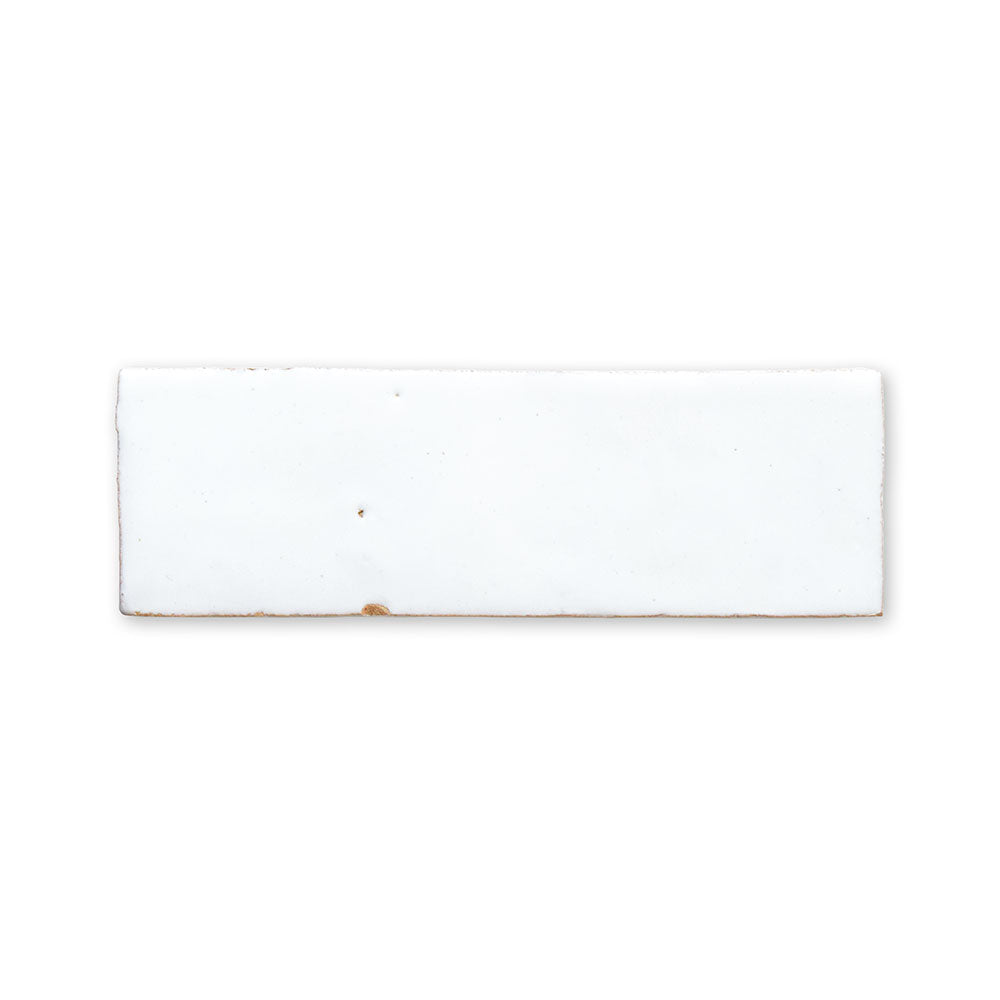 Blanc Niege Glossy Subway Zellige Tiles 2x6 Zellige Glossy 2x6 Tiles