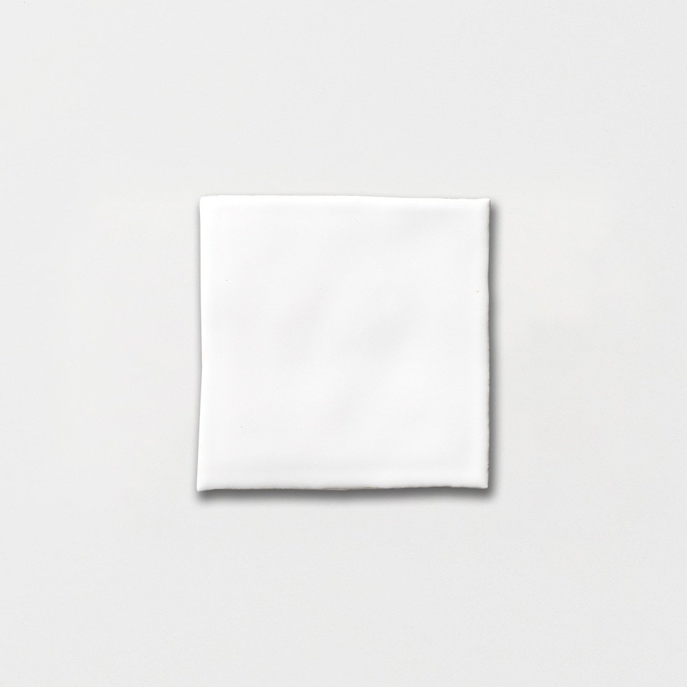 Blanche Glossy Zellige Look Ceramic Tiles 4x4 Ceramic Glossy 4x4 Tiles