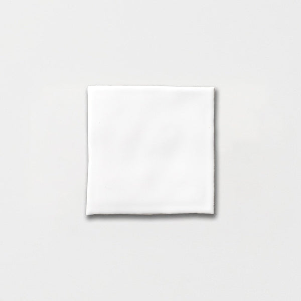 Blanche Glossy Zellige Look Ceramic Tiles 4x4