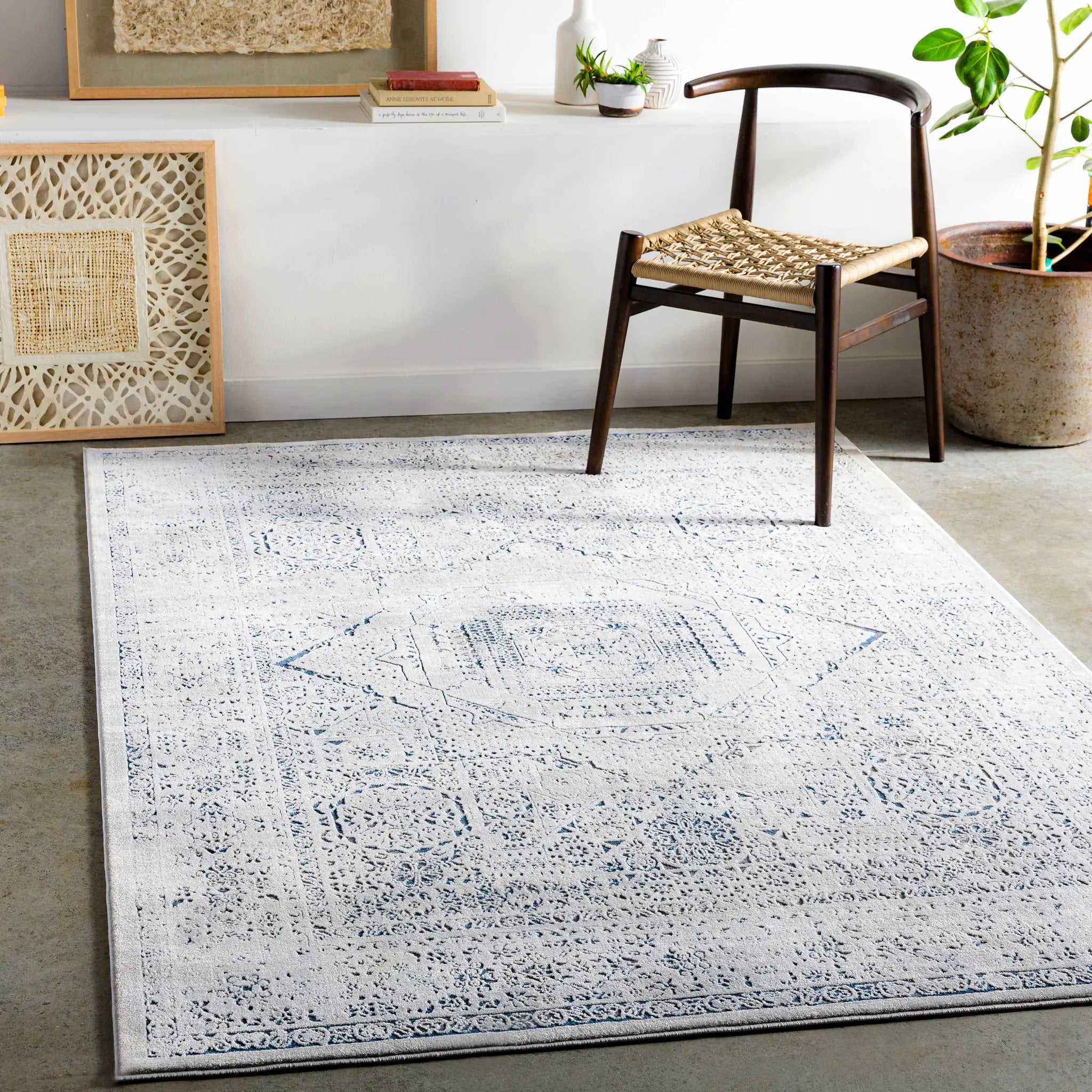 Blantyre Faux Silk Rug - Clearance by Boutique Rugs