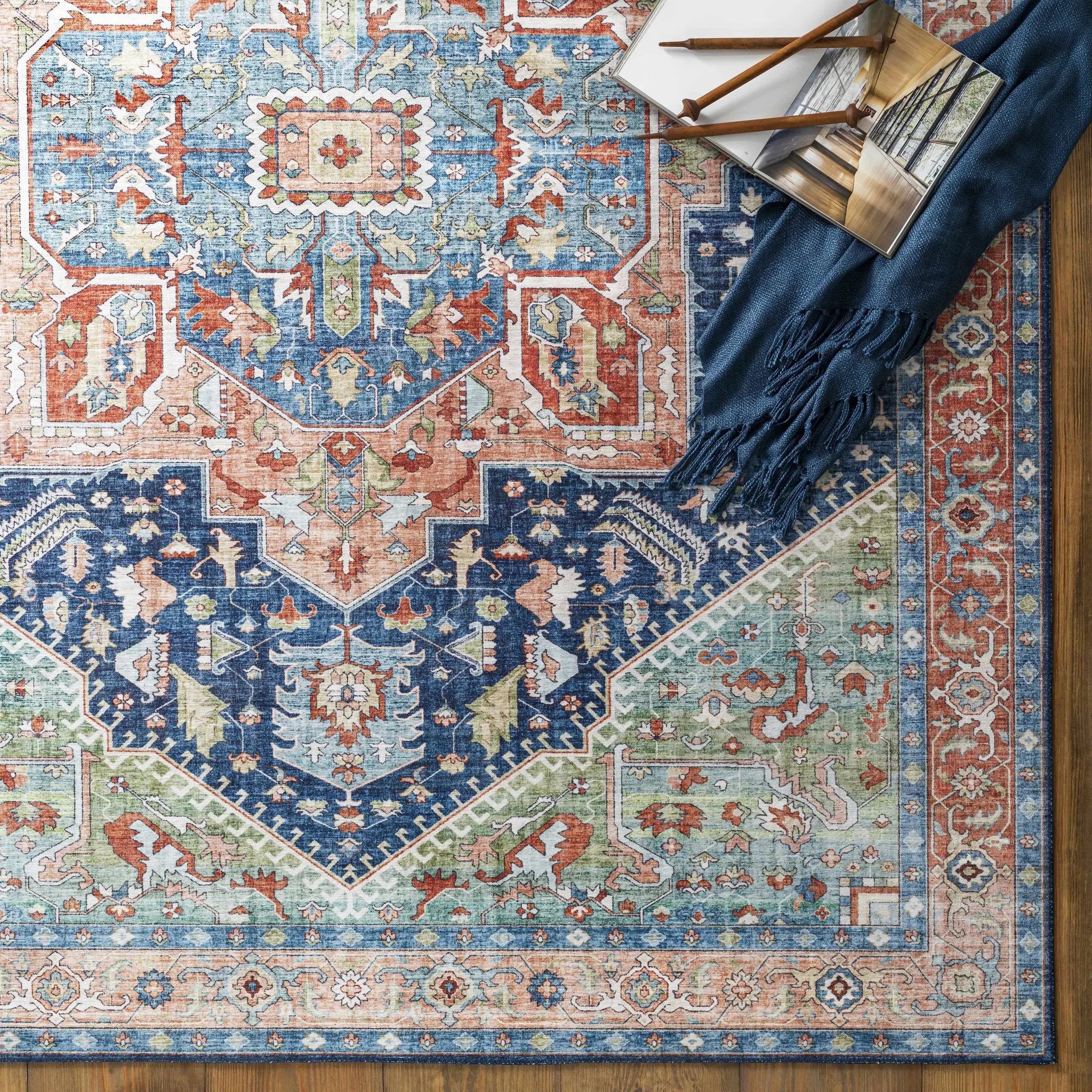 Blaze Area Rug by Boutique Rugs