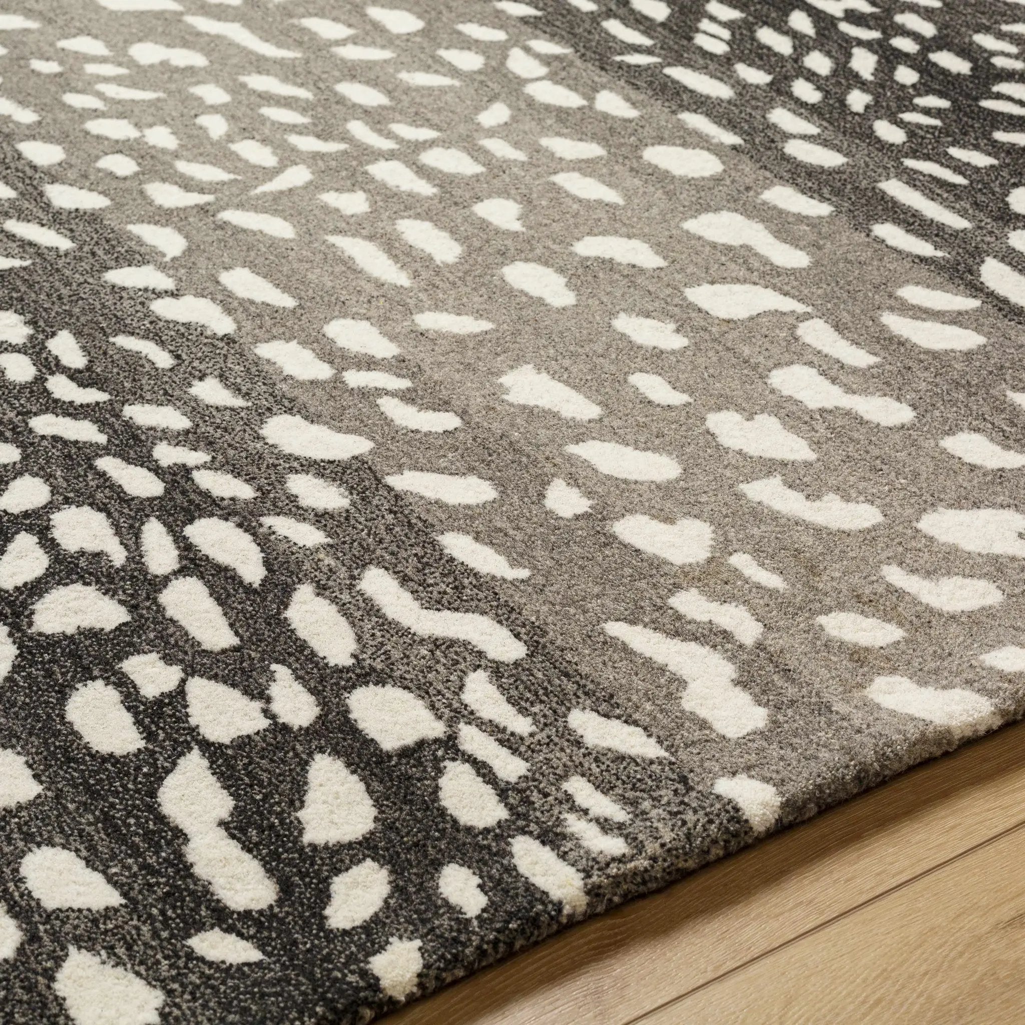 Athena Giraffe Print Wool Rug by Boutique Rugs