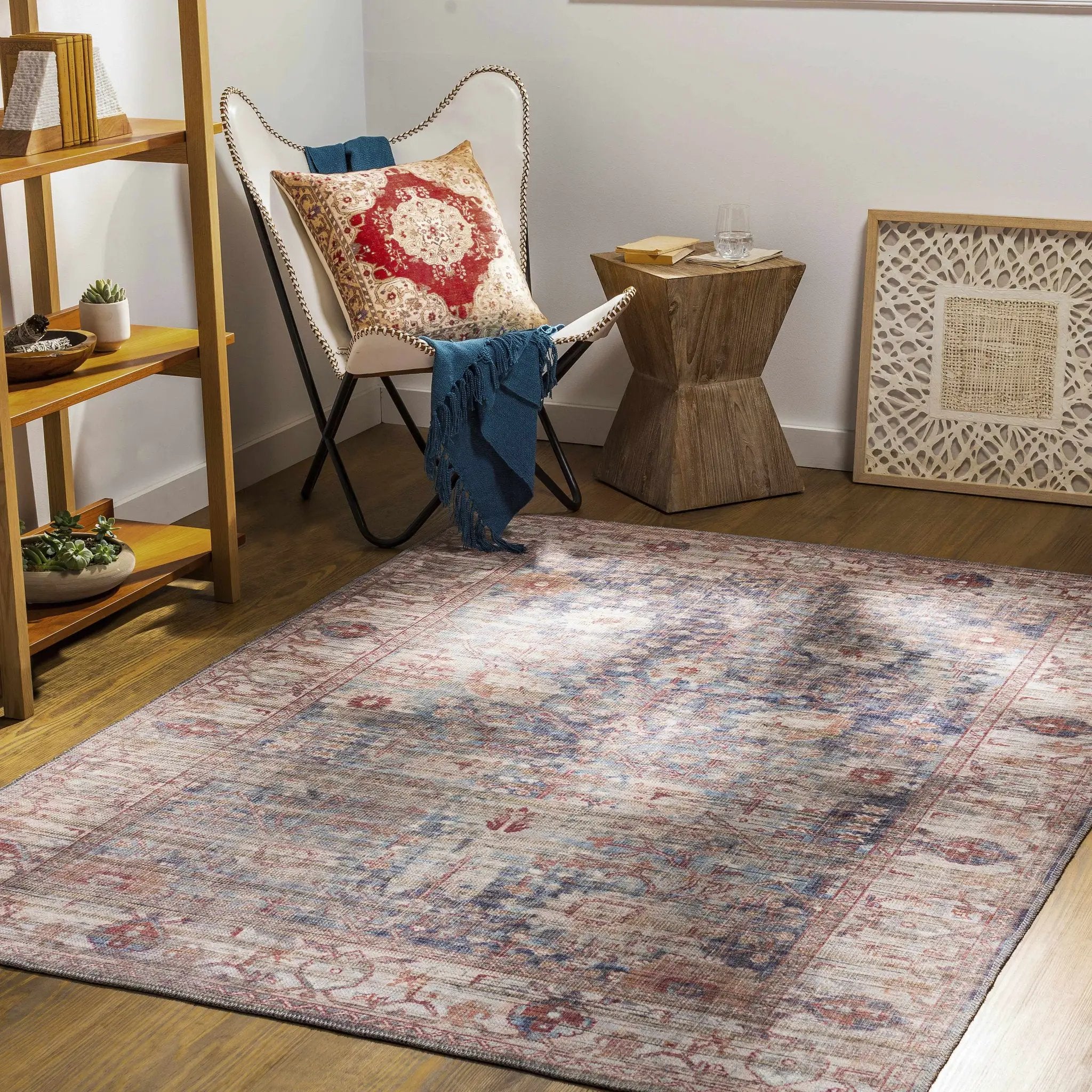 Balindong Washable Printed Jute Rug - Clearance by Boutique Rugs