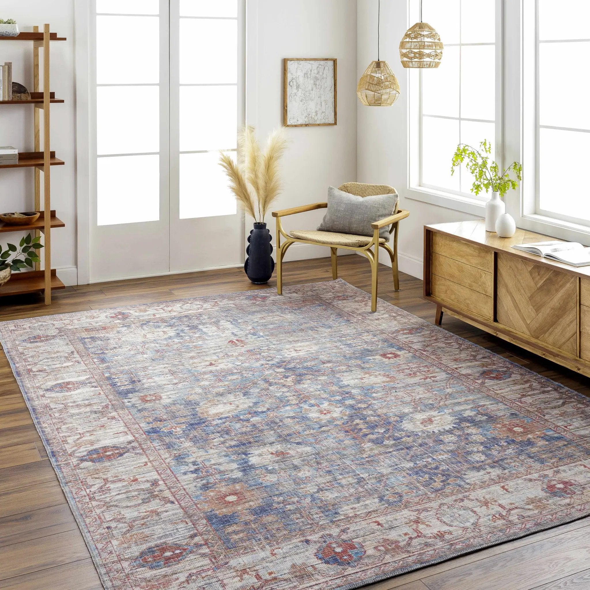 Balindong Washable Printed Jute Rug - Clearance by Boutique Rugs