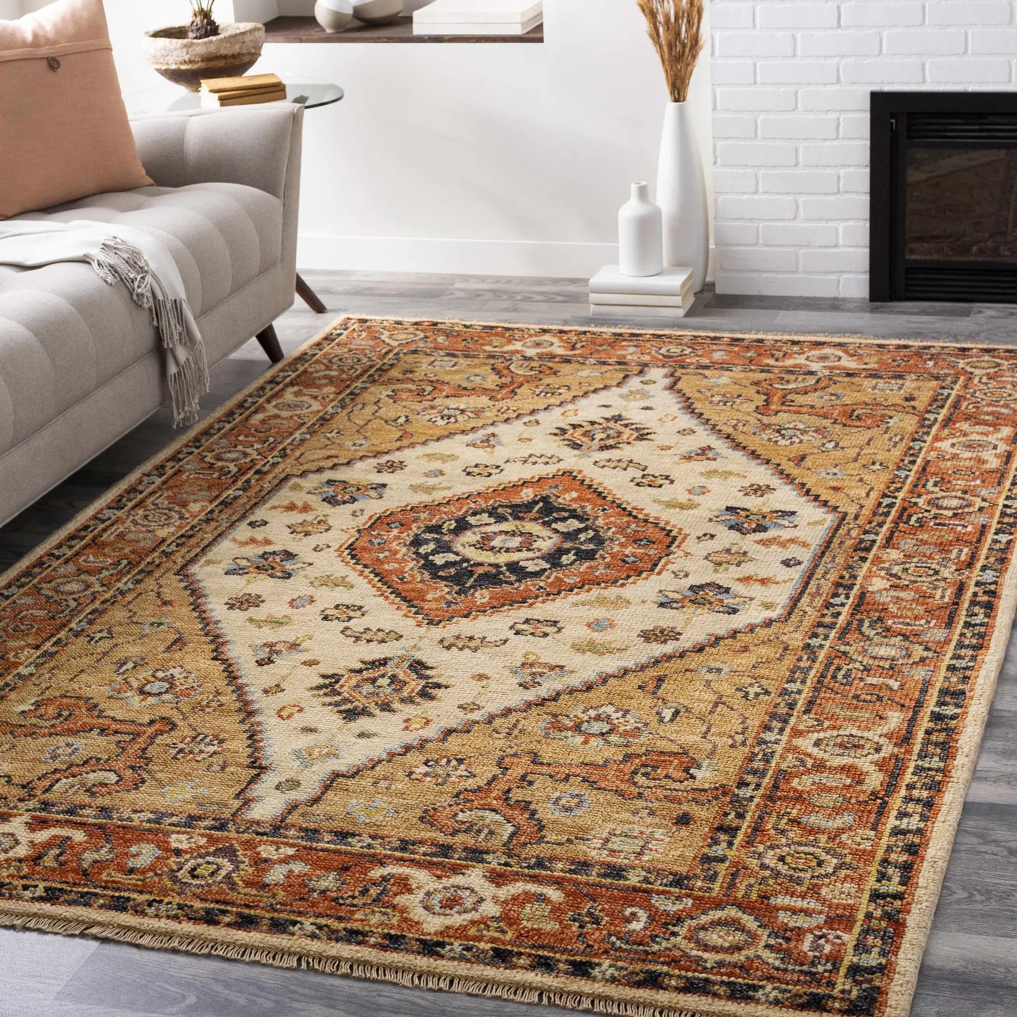 Bolt Small Wool Rug - Clearance by Boutique Rugs