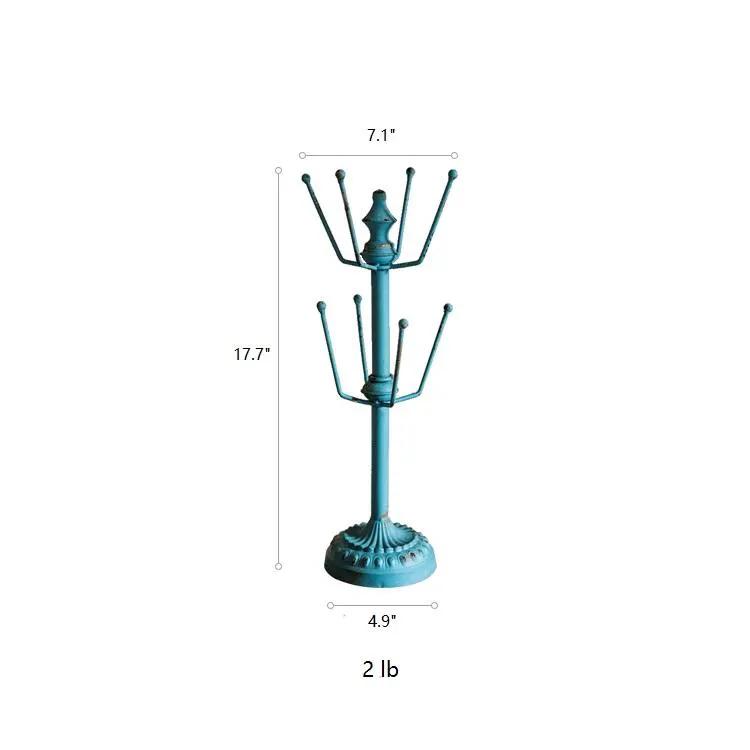 Blue Cup Holder Planter Holder by RusticReach