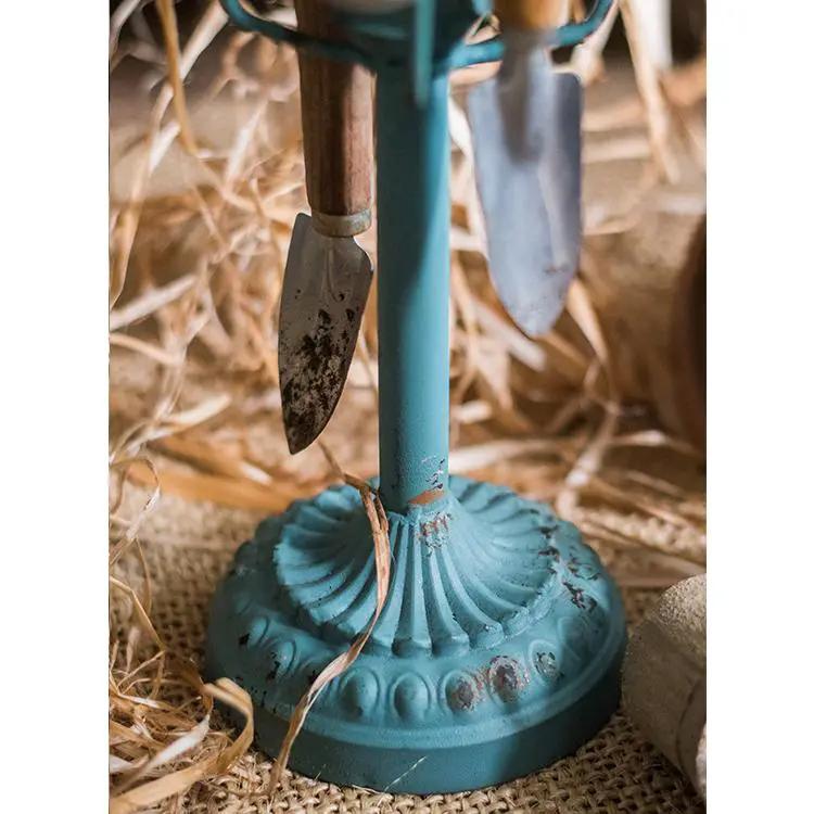 Blue Cup Holder Planter Holder by RusticReach