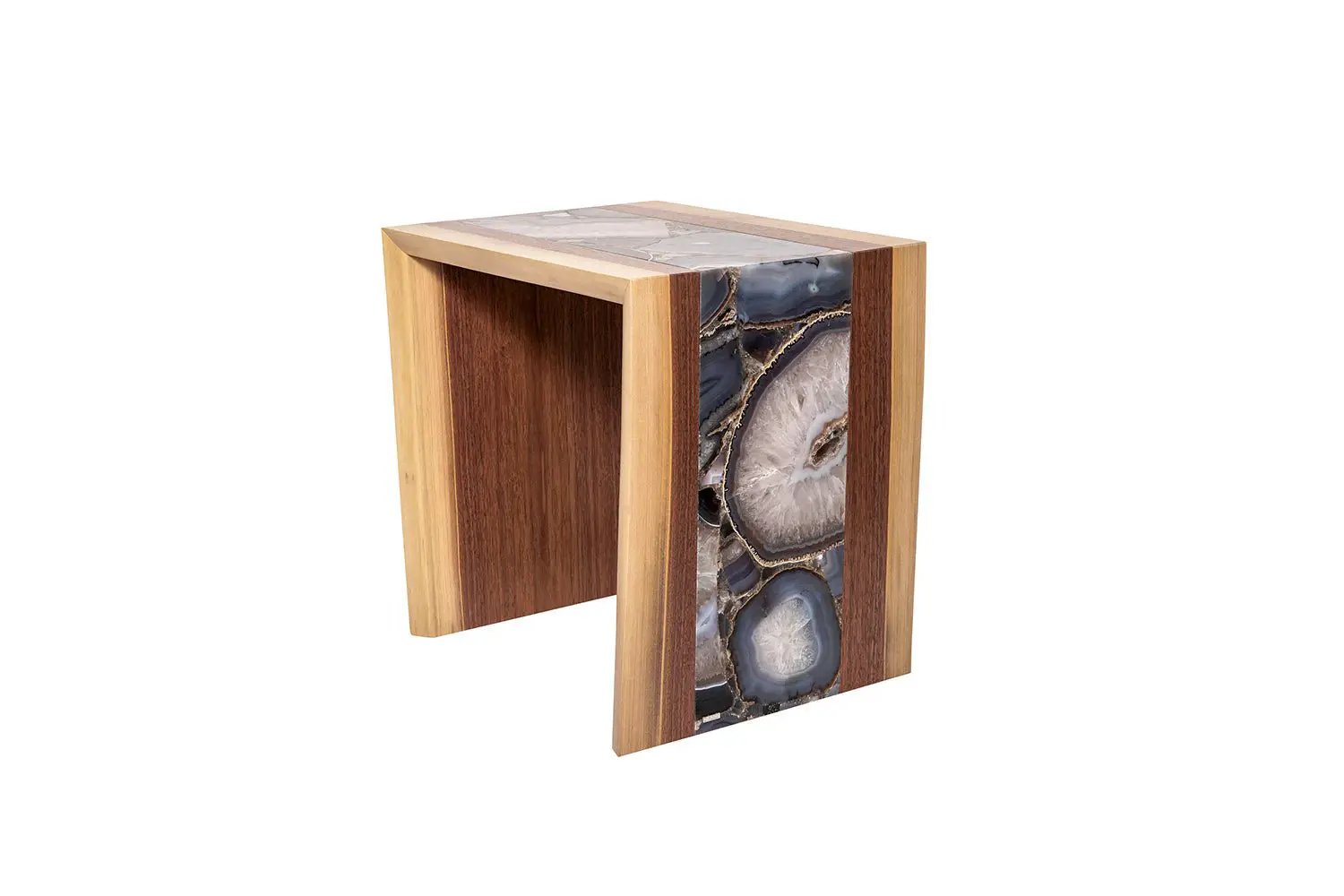 Blue Danube Side Table by Zicana Boutique
