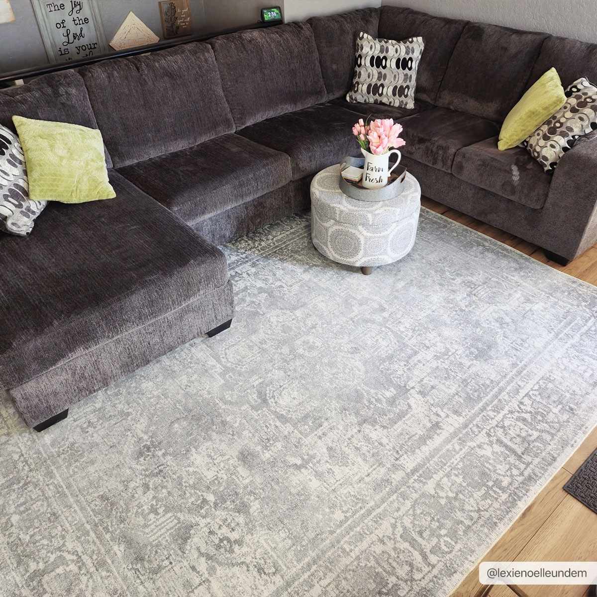 Blue Hiti Washable area rug - Clearance by Boutique Rugs