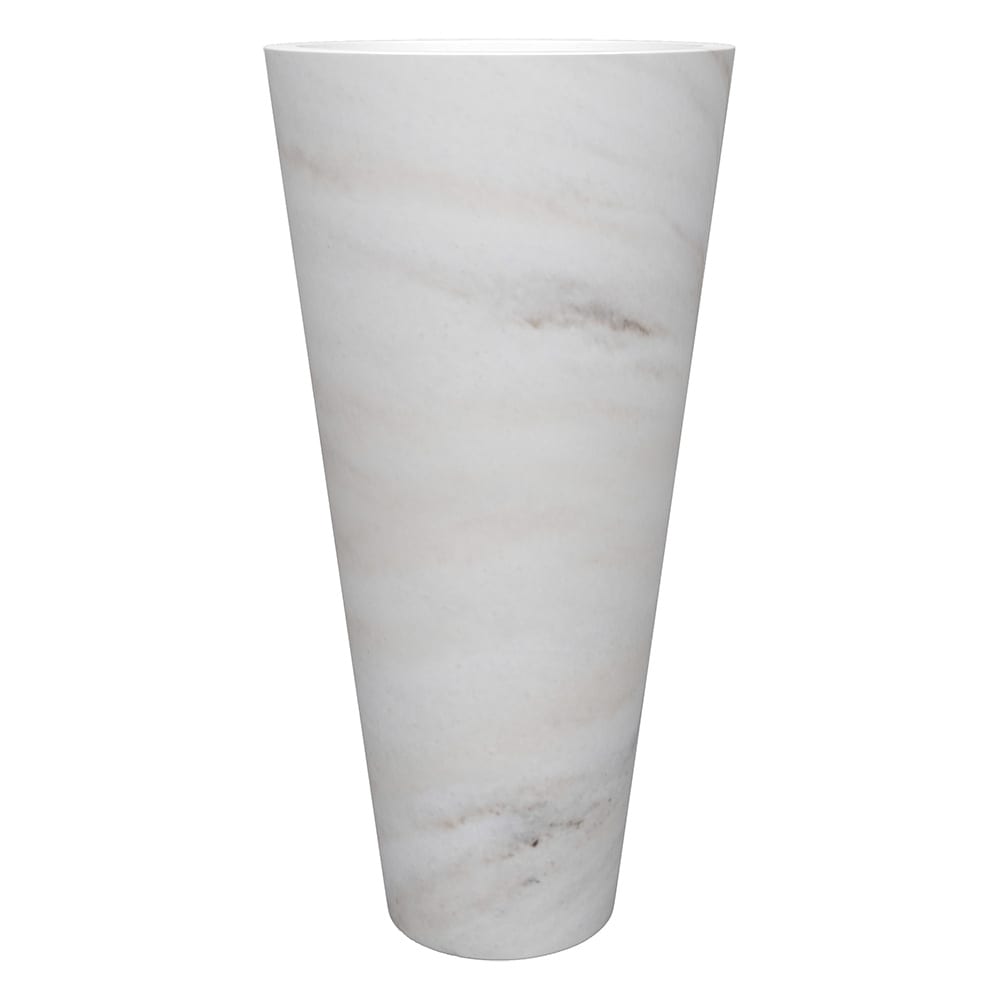 Blue Mist Polished Round Pedestal Marble Sink Marble Polished Sink