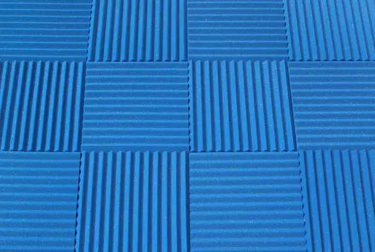 1 Inch Acoustic Foam Wedge Style Panels - 13 Color Options by SoundAssured
