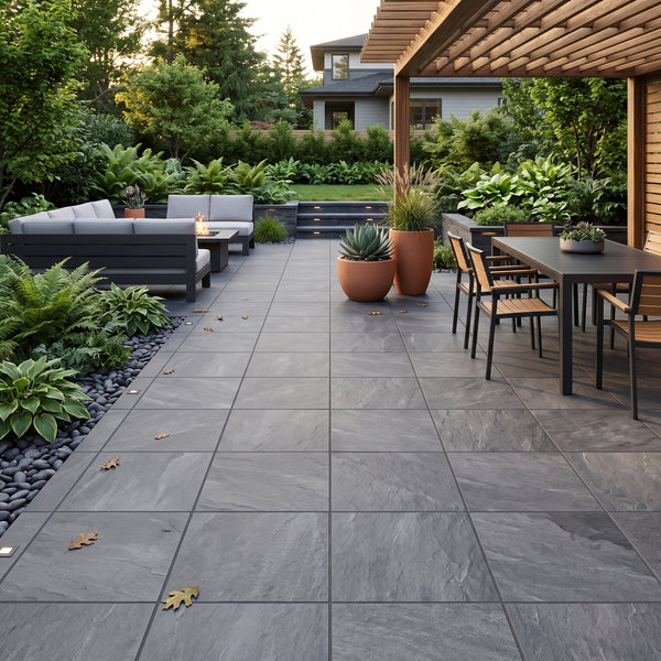 Bluestone Blu R11 Porcelain Pavers 24x24
