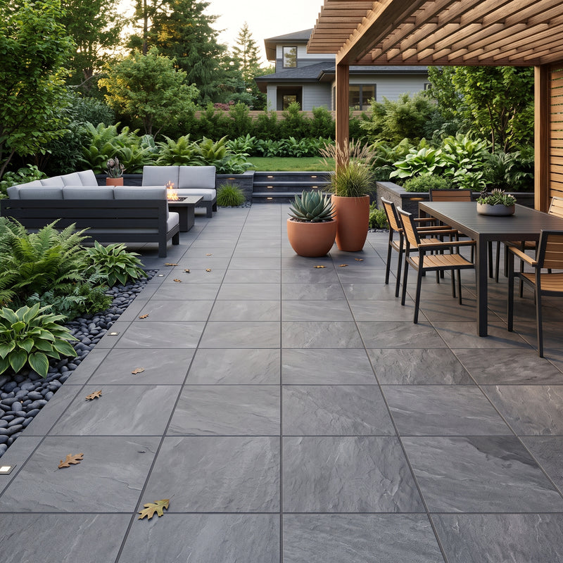 Bluestone Blu R11 Porcelain Pavers 24x24