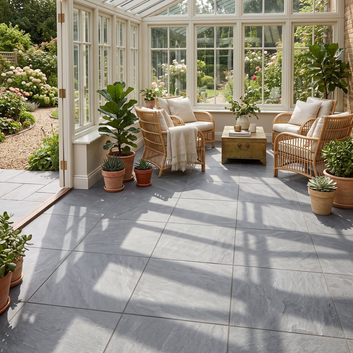 Bluestone Blu R11 Porcelain Pavers 24x24, photo 3 of 5