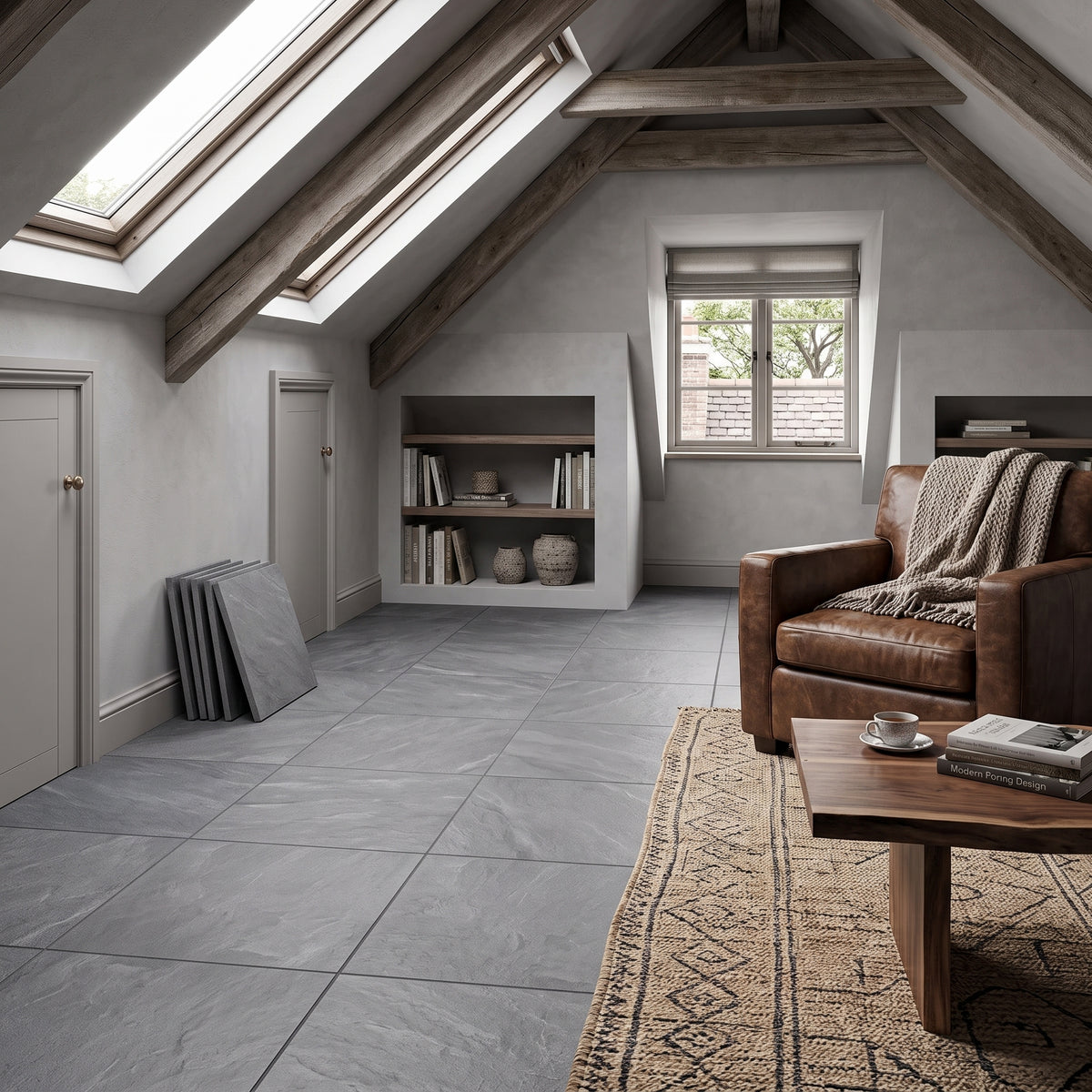 Bluestone Blu R11 Porcelain Pavers 24x24, photo 4 of 5