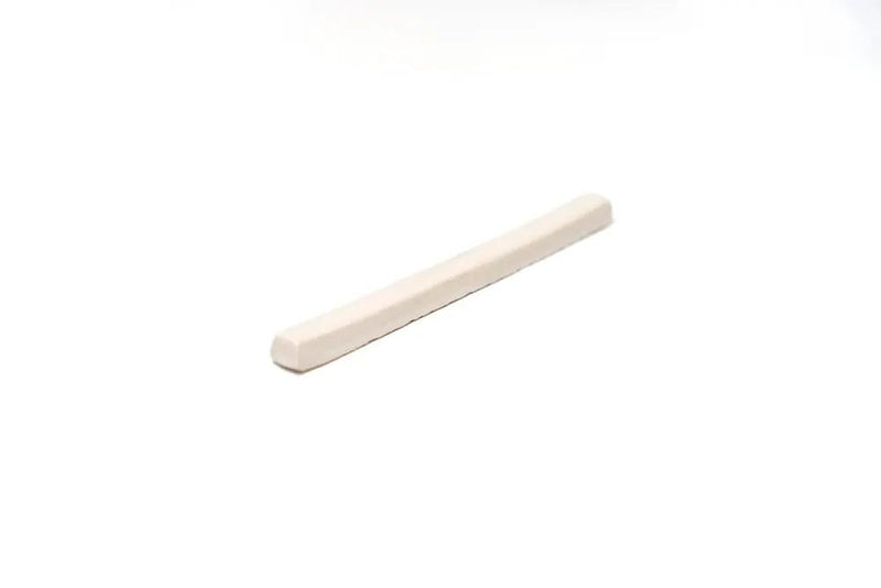 Blush Cream Glossy Edge Trim Ceramic Moldings 5/8x6 closeup 2