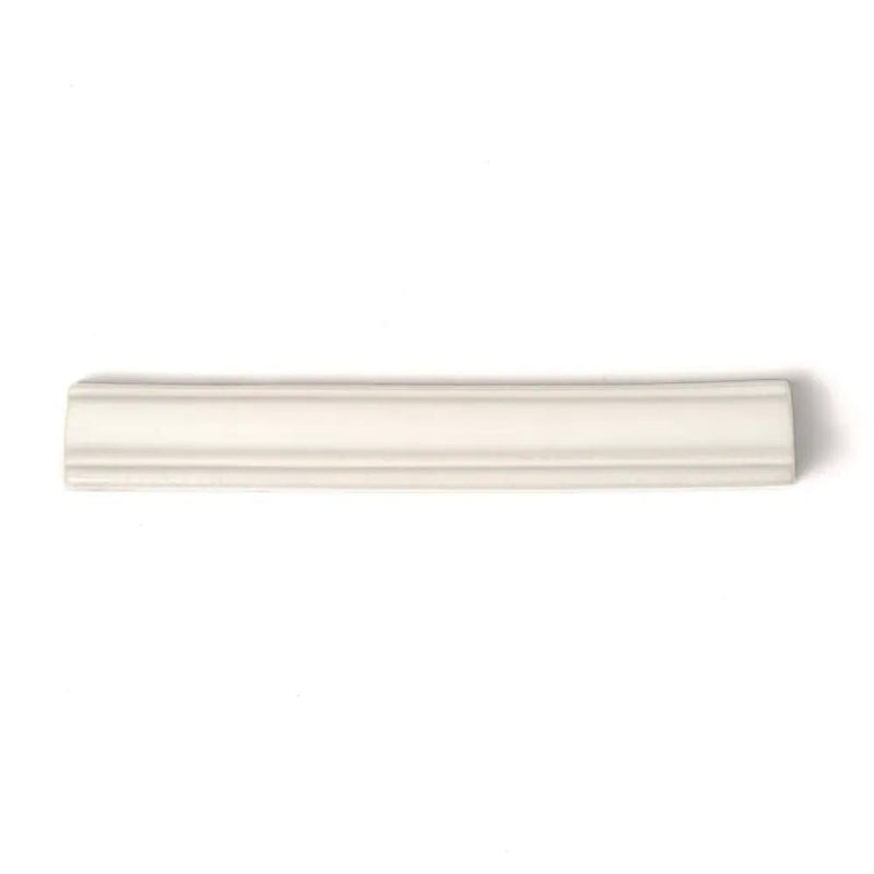 Blush Cream Glossy Finish Trim Ceramic Moldings 1x6