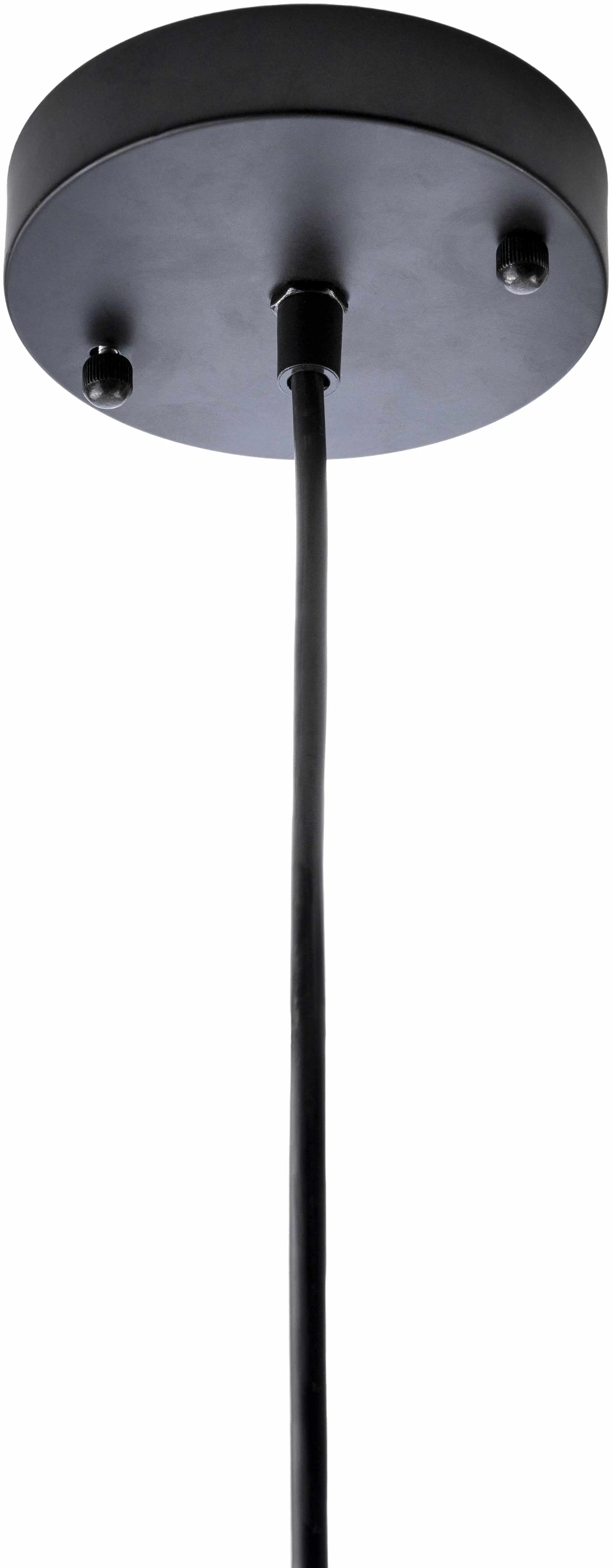 Bailleval Dark Brown Rattan Pendant by Boutique Rugs