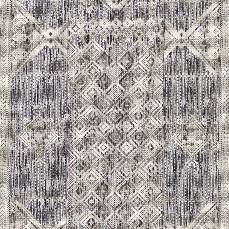 Malamig Gray Outdoor Area Rug - Clearance by Boutique Rugs