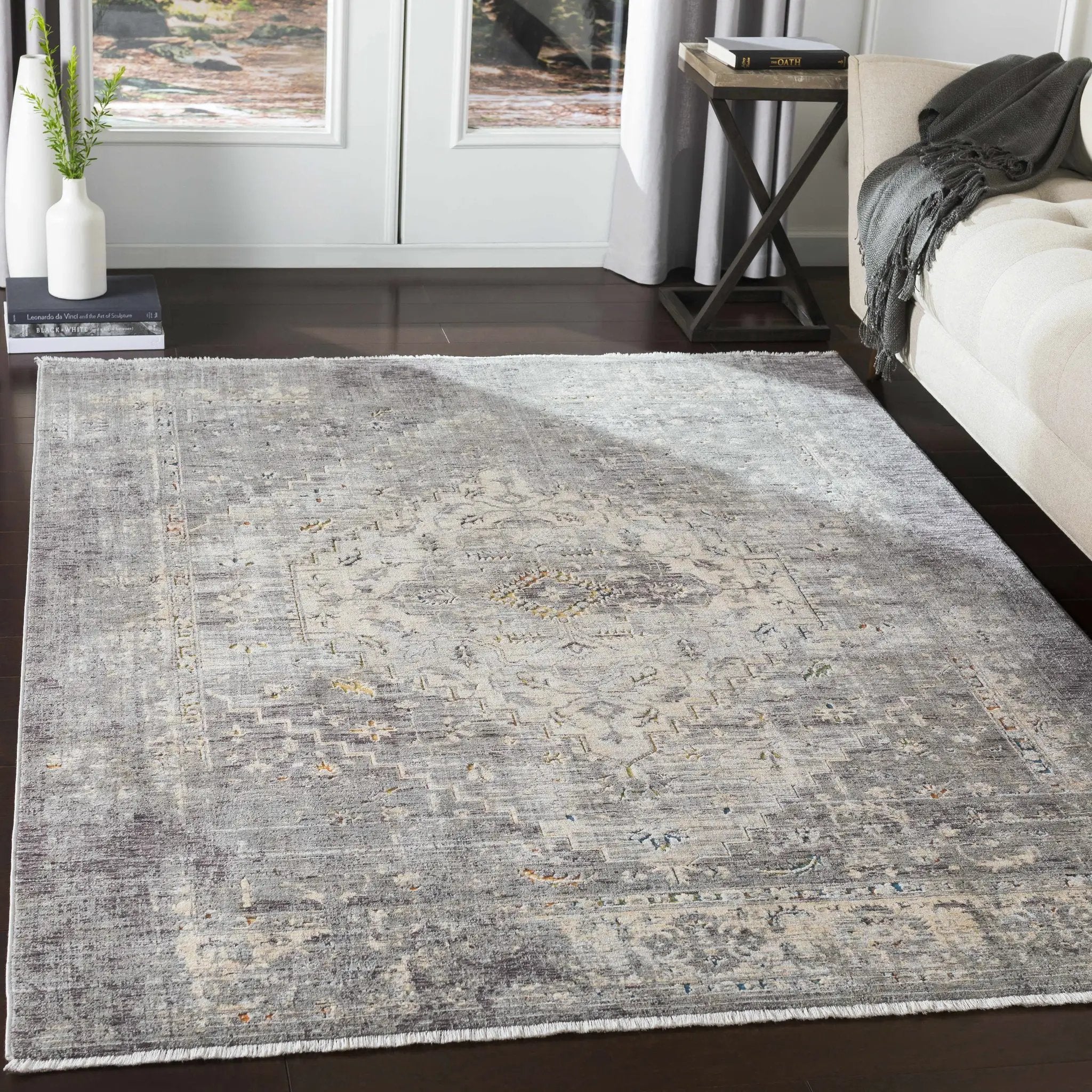 Boli Distressed Statement Rug by Boutique Rugs