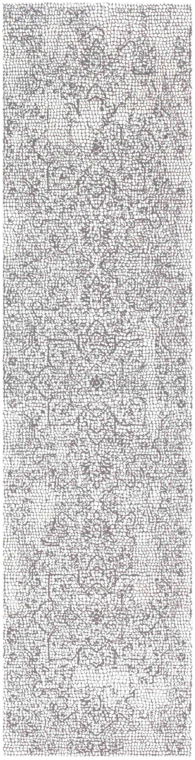Bosphorus Black Mosaic Rug - Clearance by Boutique Rugs