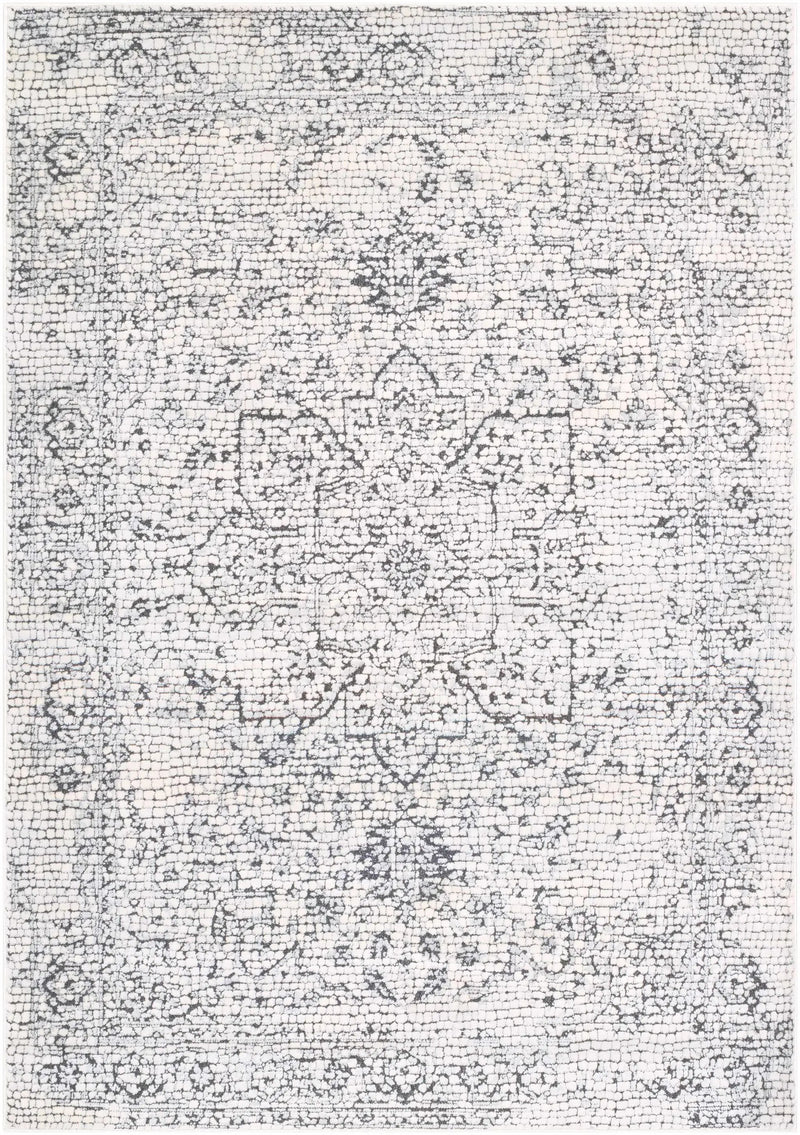 Bosphorus Black Mosaic Rug - Clearance by Boutique Rugs