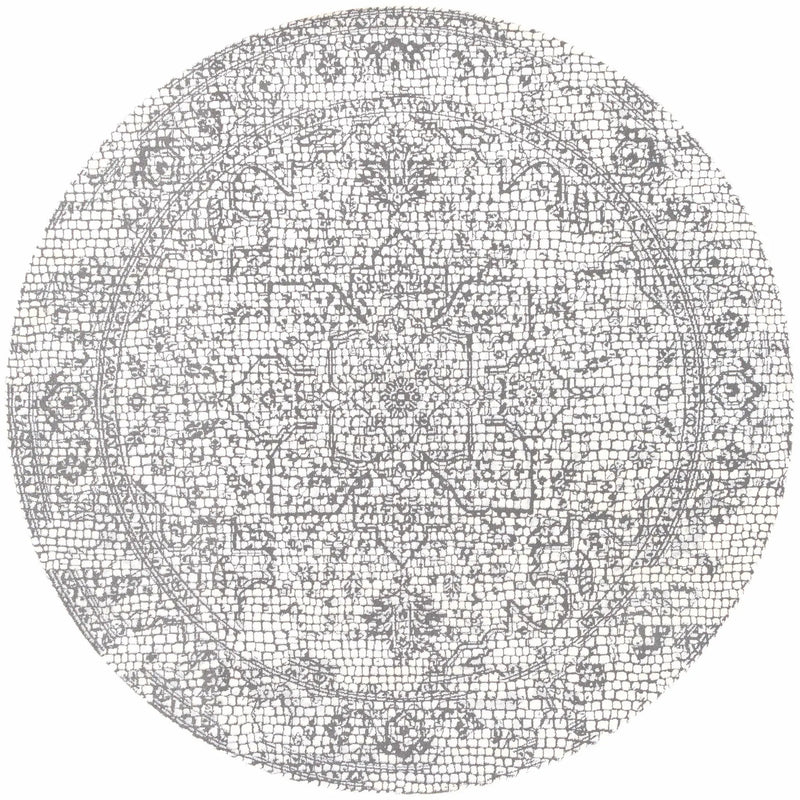Bosphorus Black Mosaic Rug - Clearance by Boutique Rugs